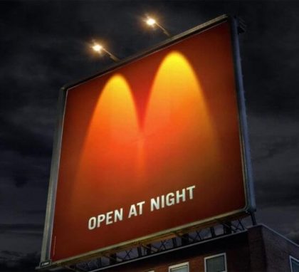 mc donalds creative advertisment