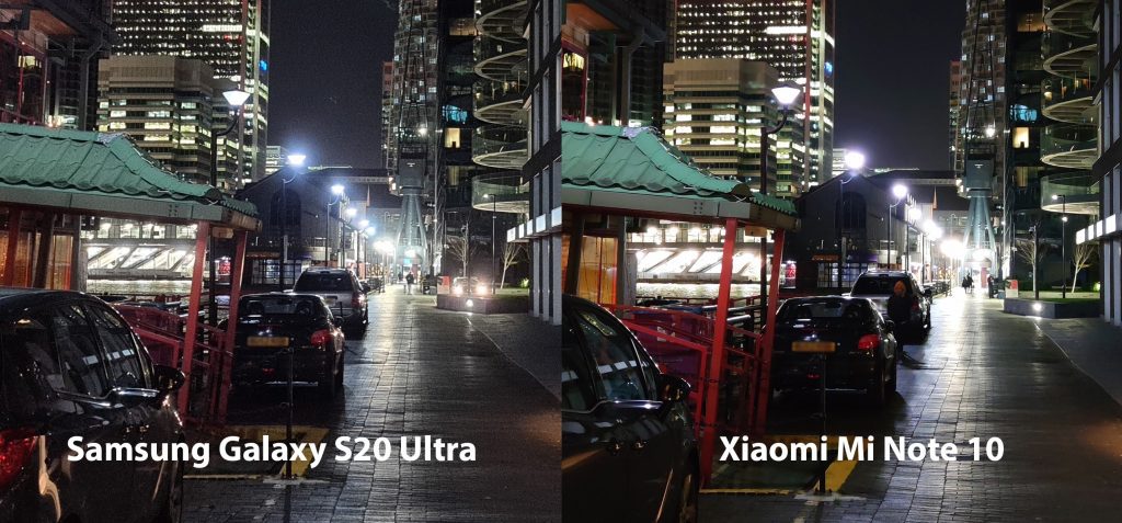 samsung galaxy s20 ultra camera comparison xiaomi mi note 10