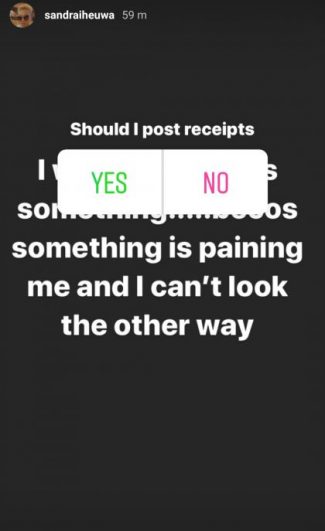 Sandra Iheuwa threat2