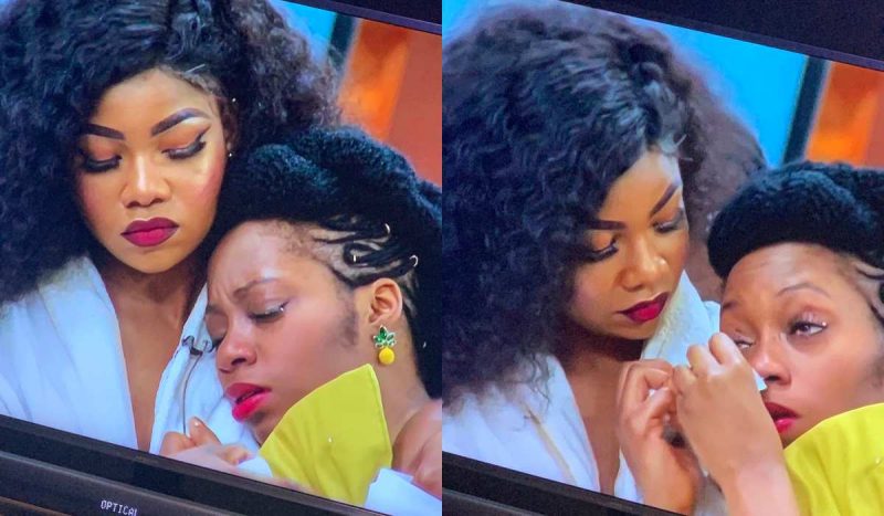 BBNaija Khafi breaks down in tears after Gedoni gets evicted Video lailasnews