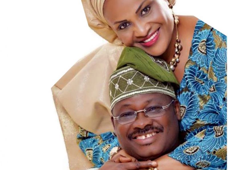 Ajimobi and wife