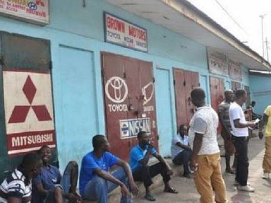 Nigerian shops in Ghana