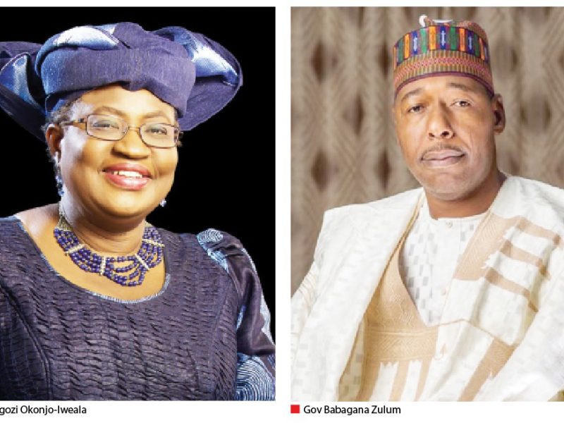 Dr. Ngozi Okonjo Iweala and Gov Babagana Zulum 2