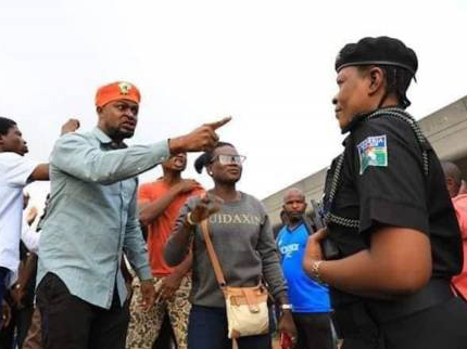 RevolutionNow protesters