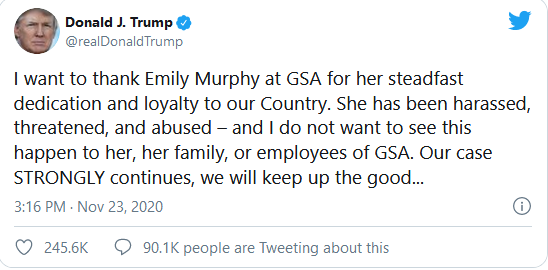 Screenshot 2020 11 24 Trump finally lets Biden begin presidential transition appears to admit election defeat