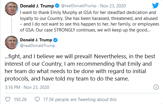 Screenshot 2020 11 24 Trump finally lets Biden begin presidential transition appears to admit election defeat1