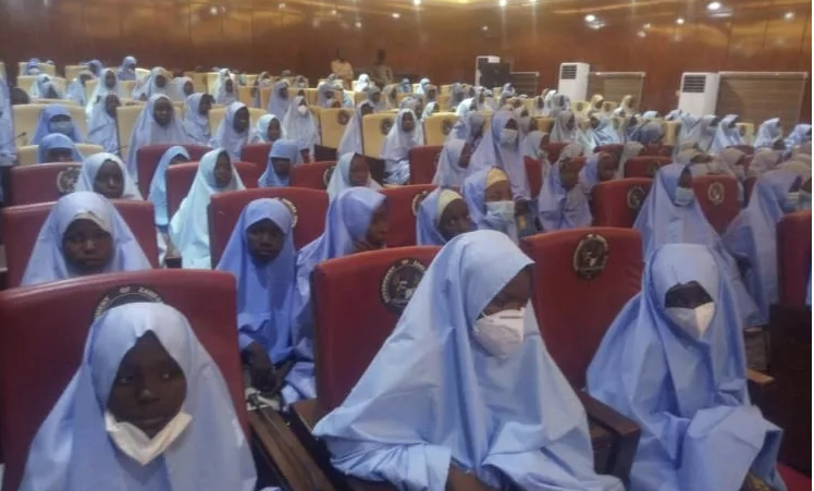 Screenshot 2021 03 02 Zamfara schoolgirls released arrive Govt House Daily Post Nigeria