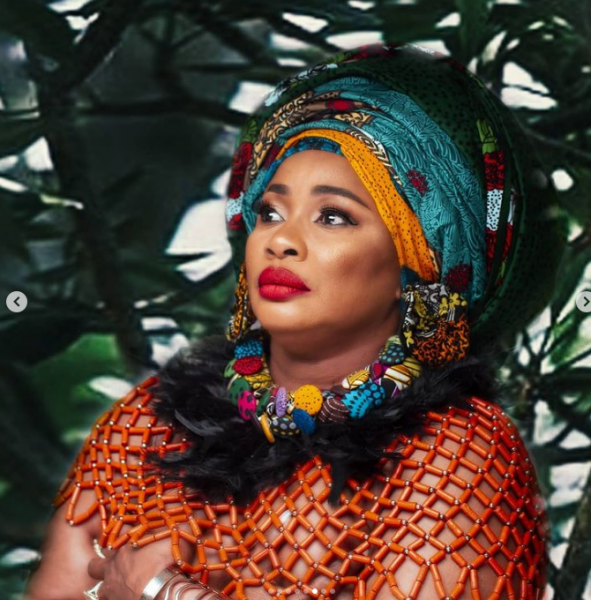 Screenshot 2021 07 24 at 12 50 09 See Photos As Nigerian Actress Clarion Chukwurah Goes Topless For Her 57th