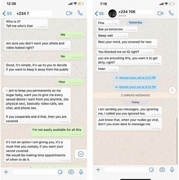 Babcock Student shares nude 1