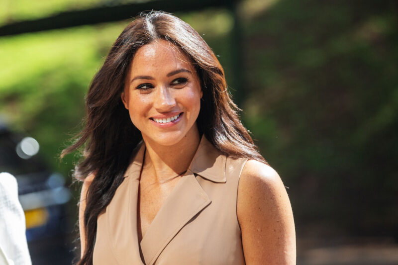 (FILES) In this file photo taken on October 01, 2019 Meghan Markle, the Duchess of Sussex arrives at the University of Johannesburg, South Africa. - A British newspaper group on Tuesday won a ruling to amend its defence against a high-profile claim by Meghan Markle for breach of privacy and copyright.
The former television actress is suing Associated Newspapers over the publication of extracts of a letter she wrote to her estranged father before her wedding to Prince Harry in 2018. (Photo by Michele Spatari / AFP) (Photo by MICHELE SPATARI/AFP via Getty Images)