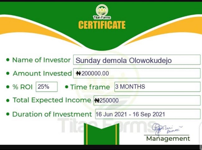 Sunday Olowokudejo other investment