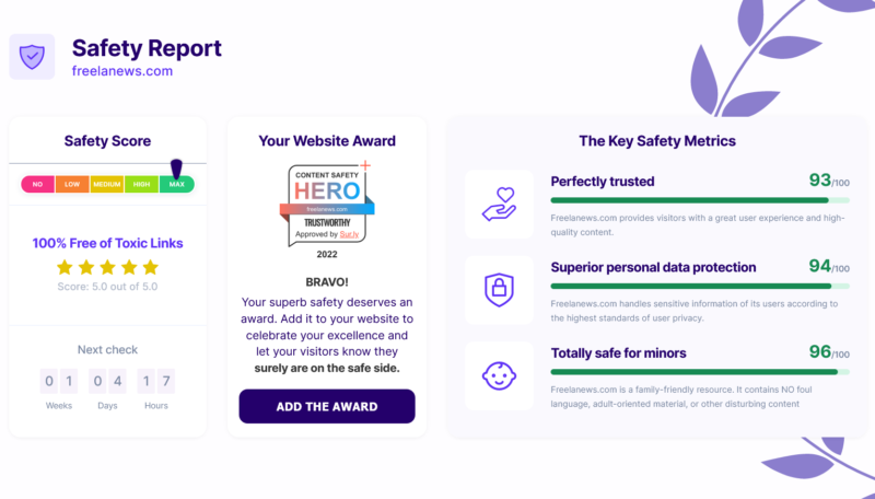 Screenshot 2022 02 19 at 15 35 15 freelanews com Freelanews – …its no fak Freelanews