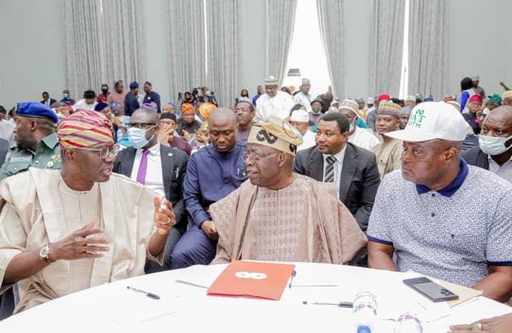 bola tinubu obasa sanwo Olu 1