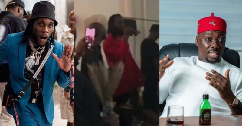Screenshot 2022 05 25 at 13 35 59 VIDEO Singer Burna boy calls out Obi Cubana claims he used his ‘Odogwu title for his products
