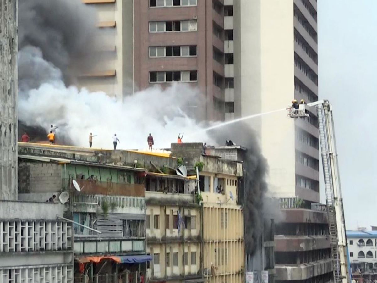 Balogun Market, Fire Outbreak