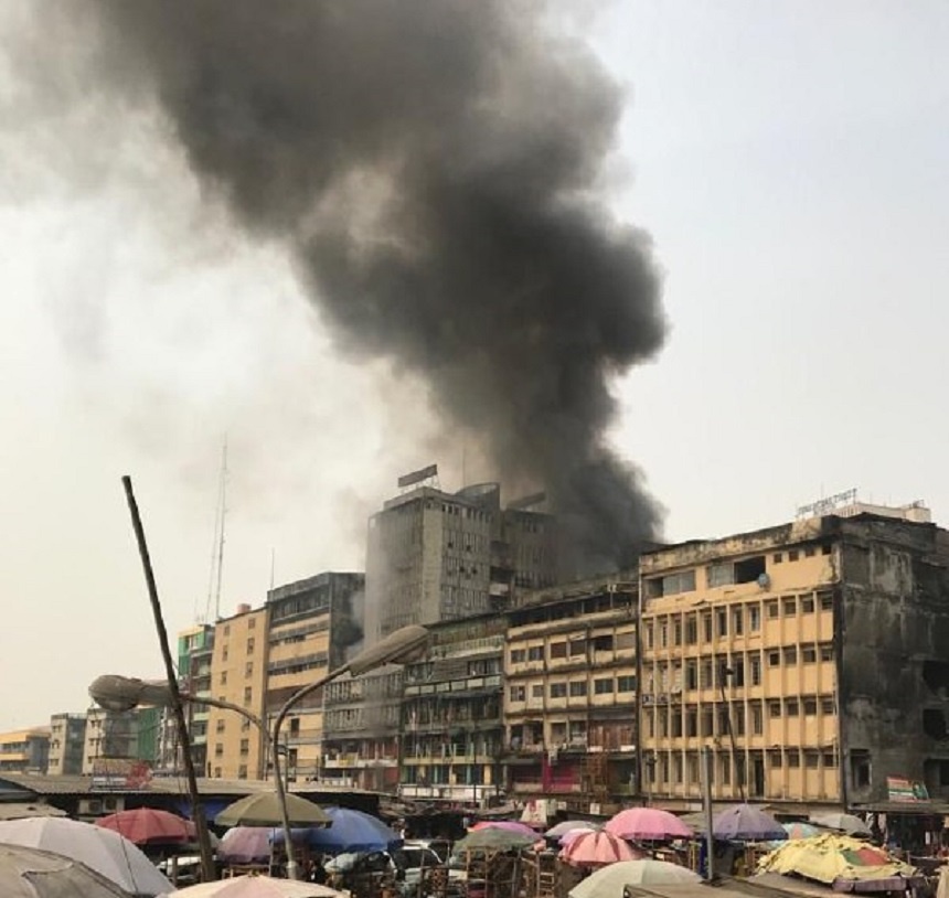 Balogun Market, Fire Outbreak