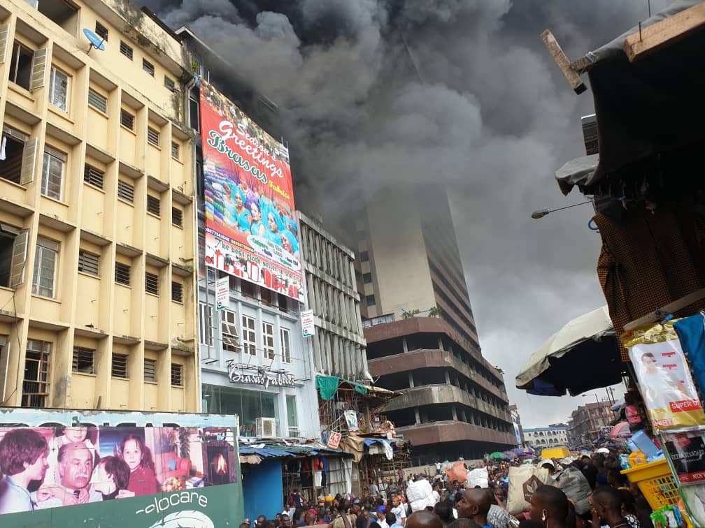 Balogun Market, Fire Outbreak
