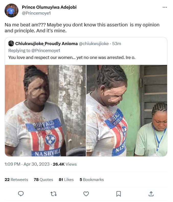 2023 04 30 at 13 46 00 Prince Olumuyiwa Adejobi on Twitter