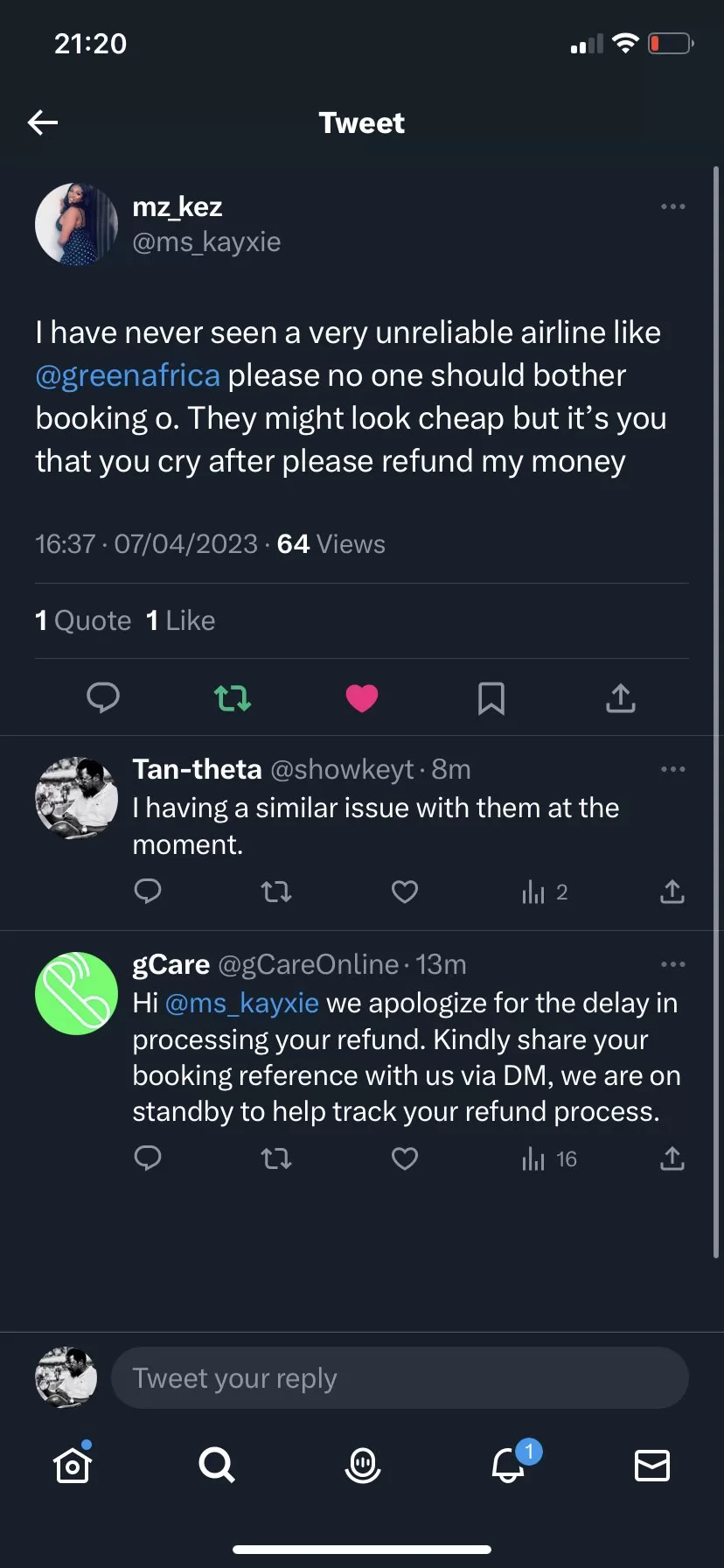 Green Africa Airline