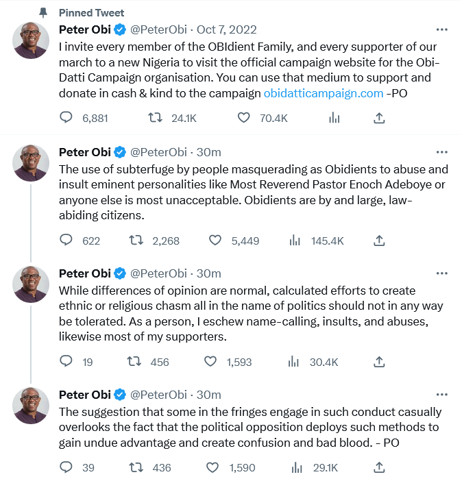2023 05 10 at 18 09 14 1 Peter Obi PeterObi Twitter