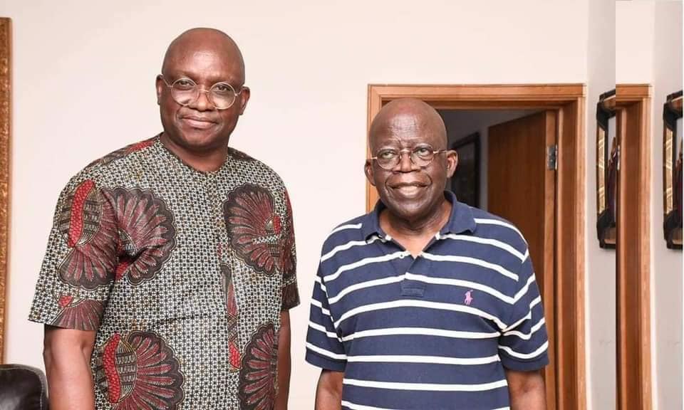 Fayose visits Tinubu in Lagos