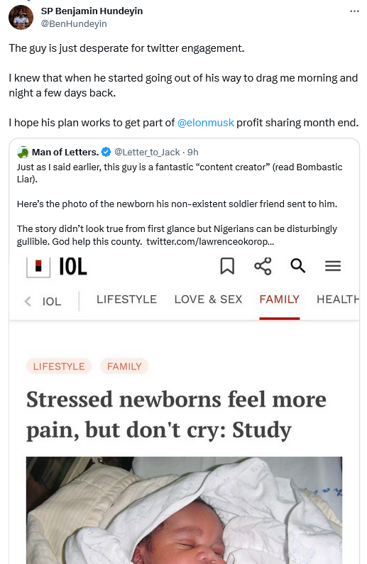 2023 08 03 at 17 56 38 SP Benjamin Hundeyin on Twitter