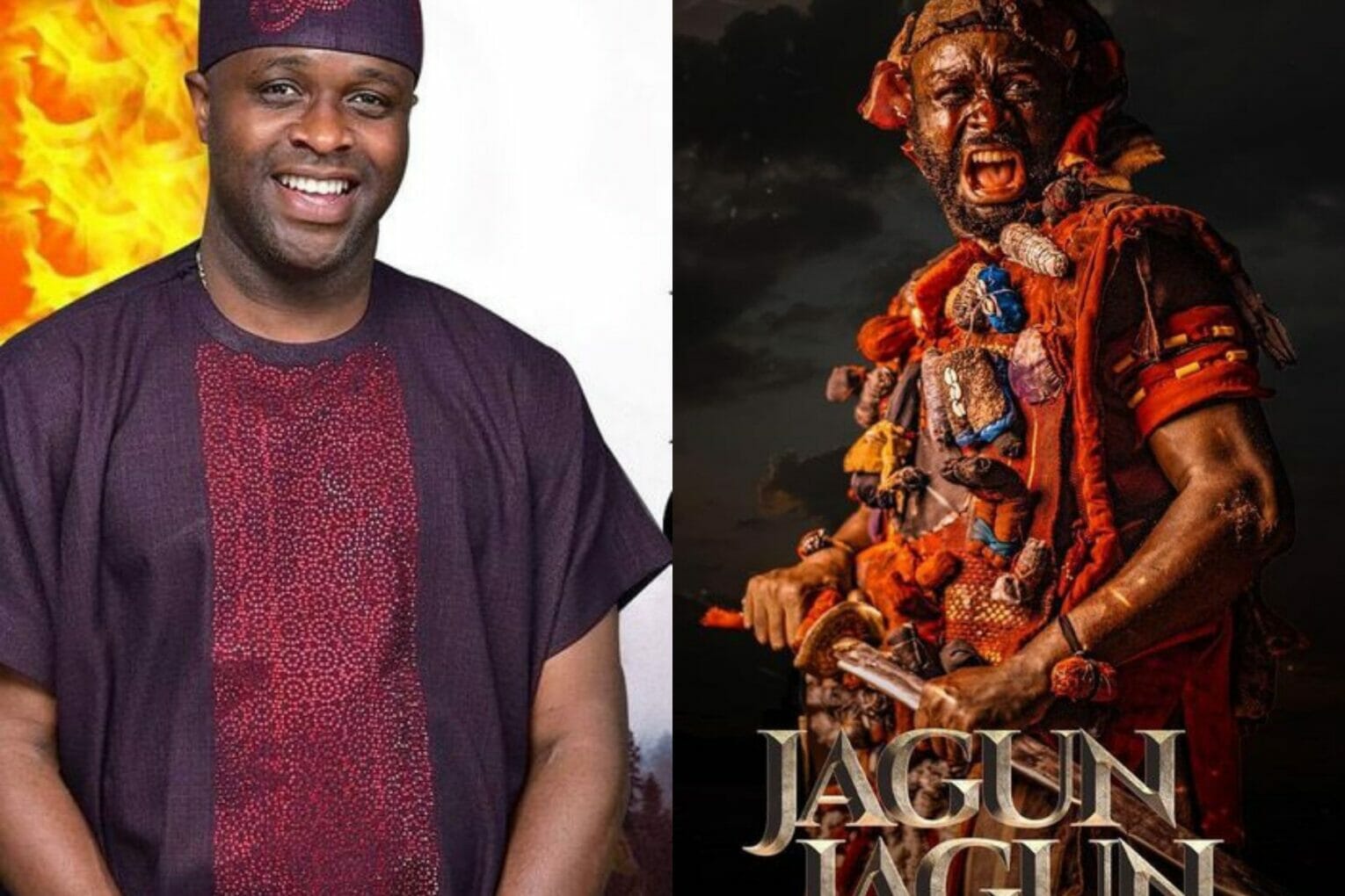 Femi Adebayo rejoices as Jagun Jagun becomes Top 10 trending movie in 17 countries Kemi Filani blog min