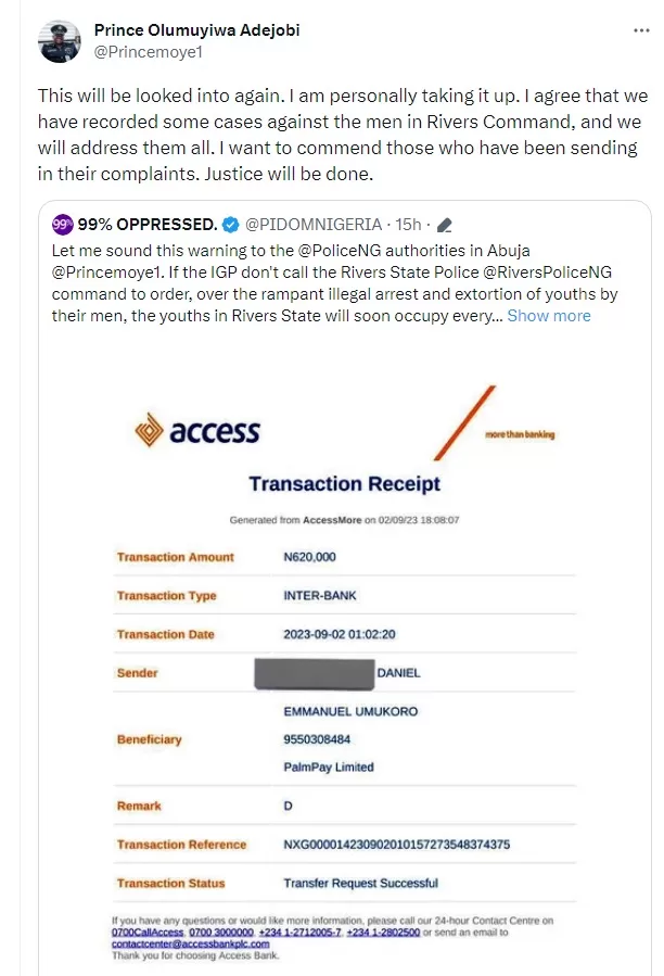 police brutality in Rivers State