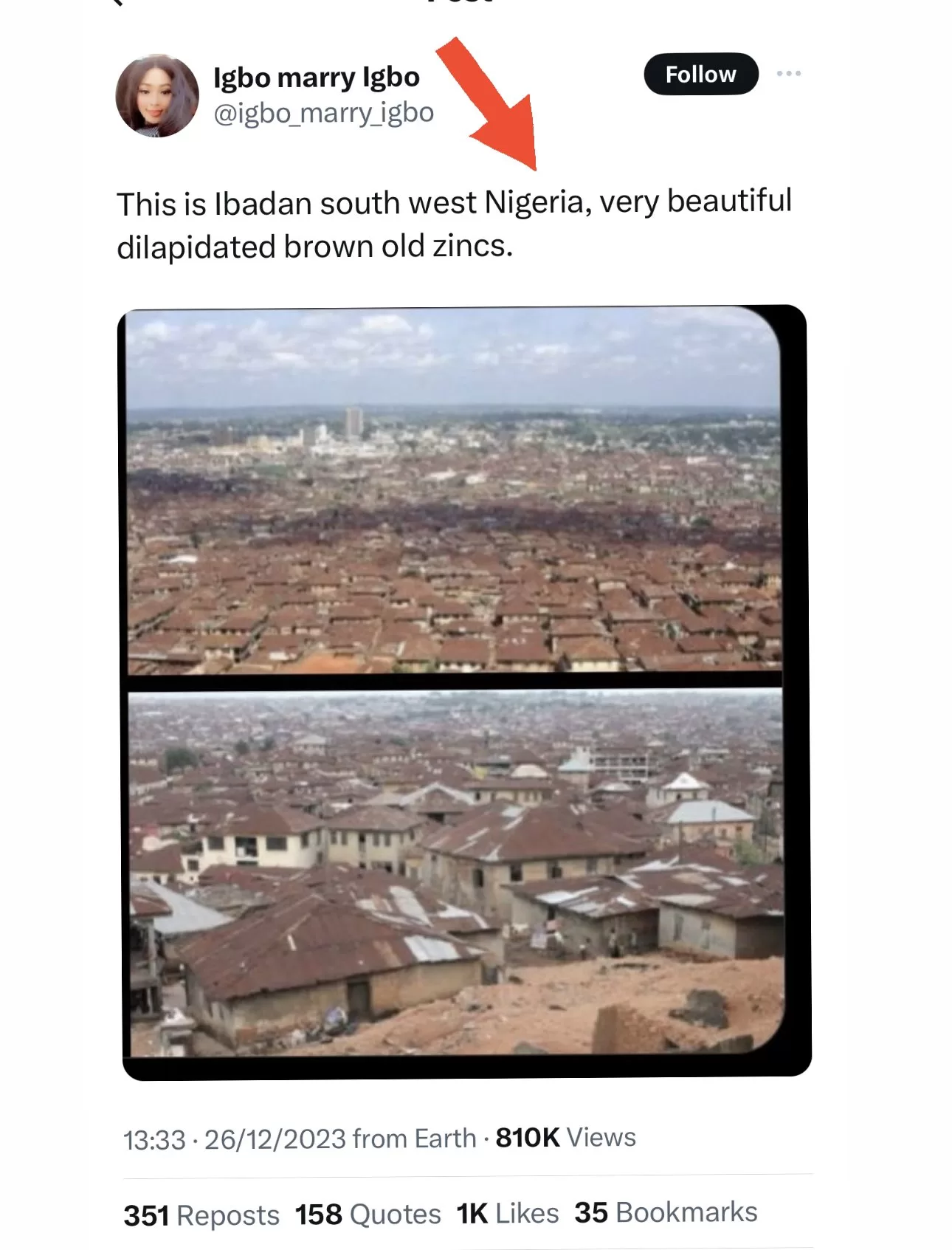 Ibadan brown roofs