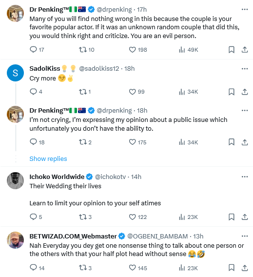 Femi Otedola's niece wedding to Kunle Remi sparks controversy over inappropriate video (Watch)