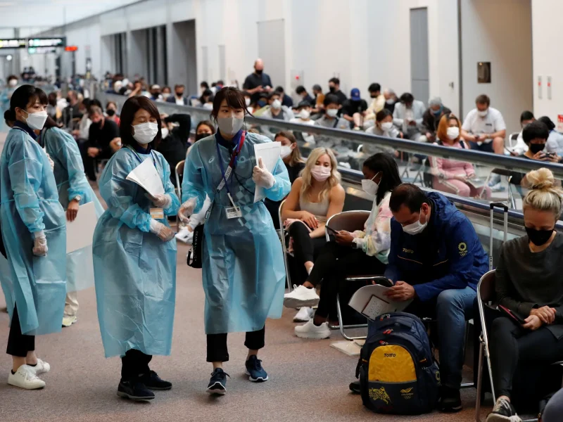 Athletes test positive as COVID-19 spreads in Olympics