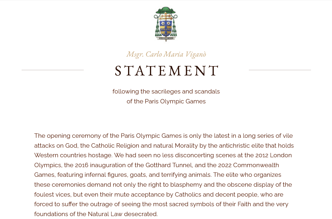 Paris Olympics scandal