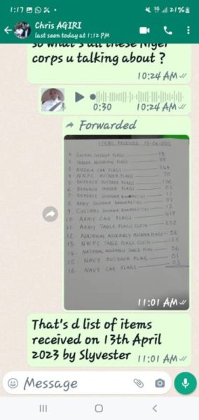 Military contractor Chris Agiri debt