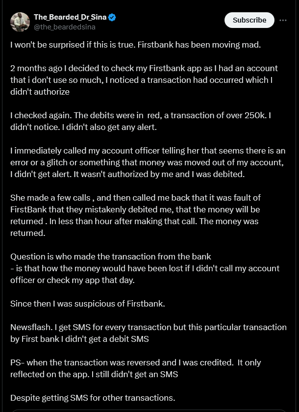 First Bank fraud scandal