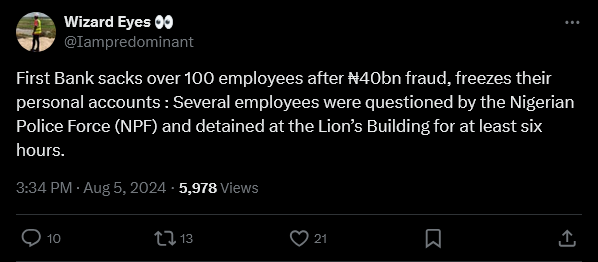 First Bank fraud scandal