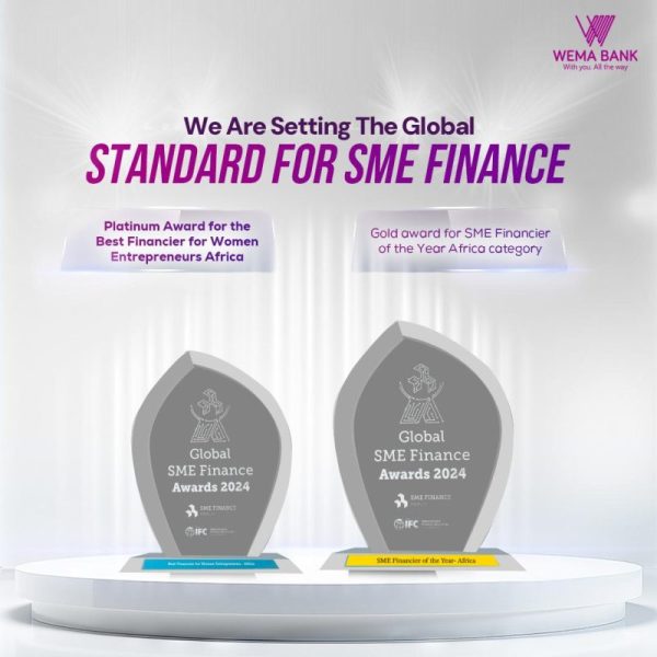 Wema Bank wins SME awards 2024