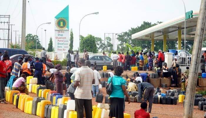 Nigerian petrol supply stabilisation efforts