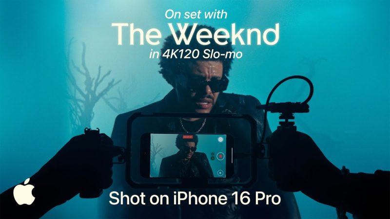 Apple iPhone 16 Pro and The Weeknd collaboration