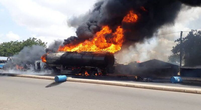 petrol tanker explosion in Jigawa State