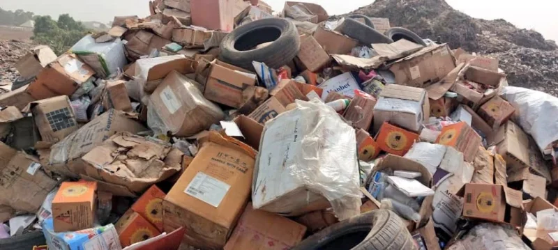 NAFDAC destroys counterfeit products in Northeast