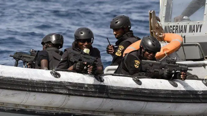 Nigerian Navy oil theft crackdown
