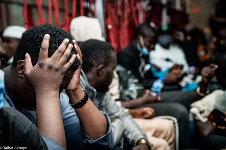 Nigerians return home from Sudan