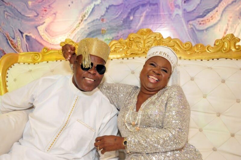 Dr Anu Esuola celebrates husband