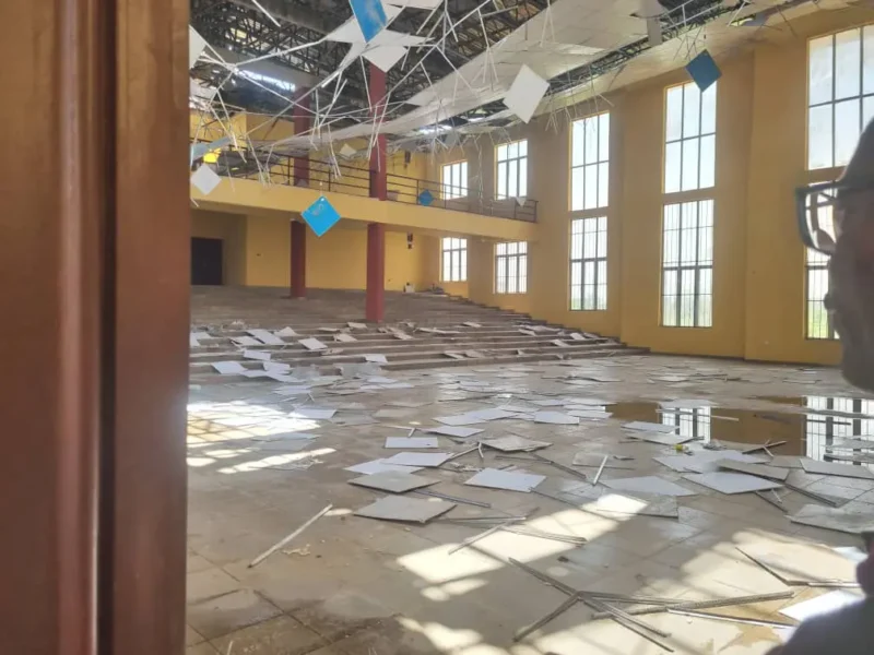 Calabar Rainstorm Damage