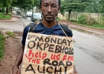 Auchi-Ibillo Road Protest