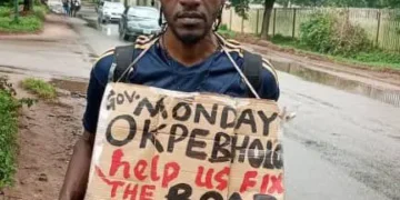 Auchi-Ibillo Road Protest
