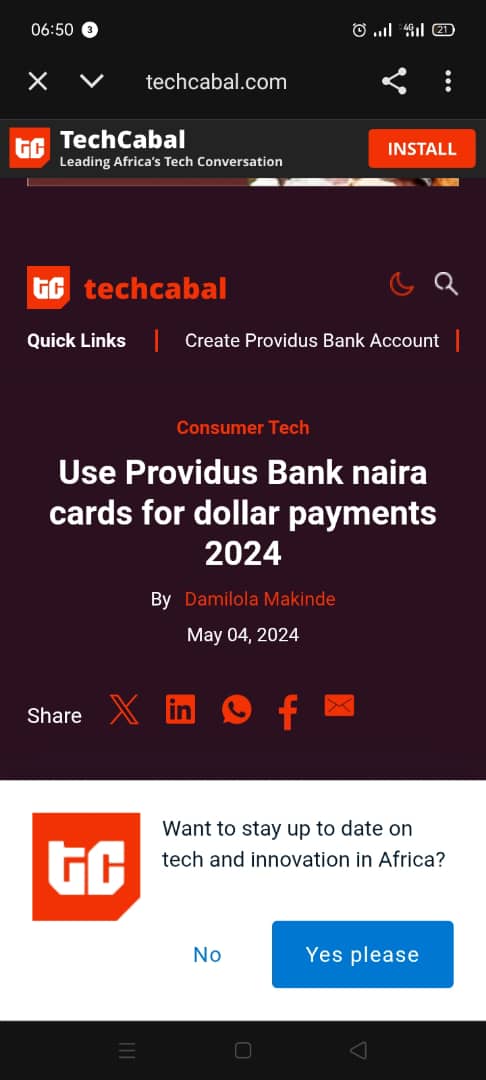 Providus Bank premium charges