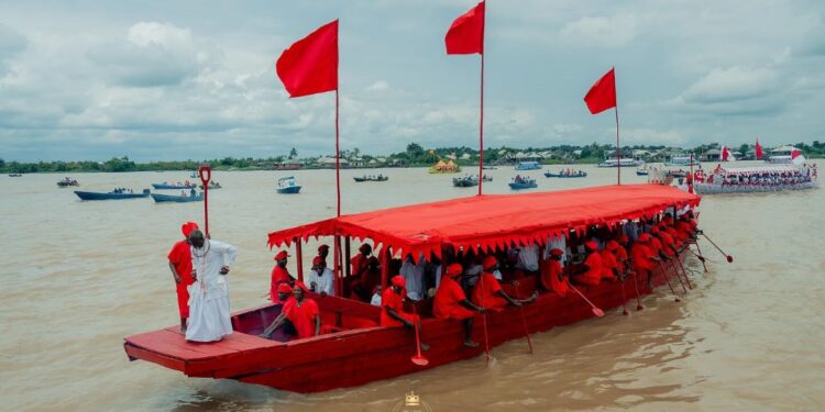 Regatta celebration by Olu of Warri