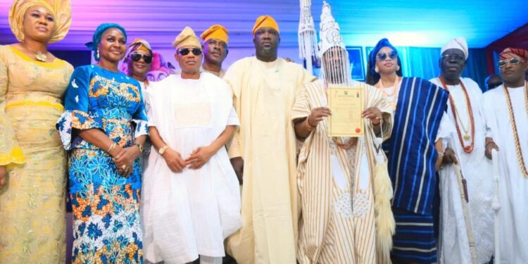 Oba of Amuwo Odofin installation