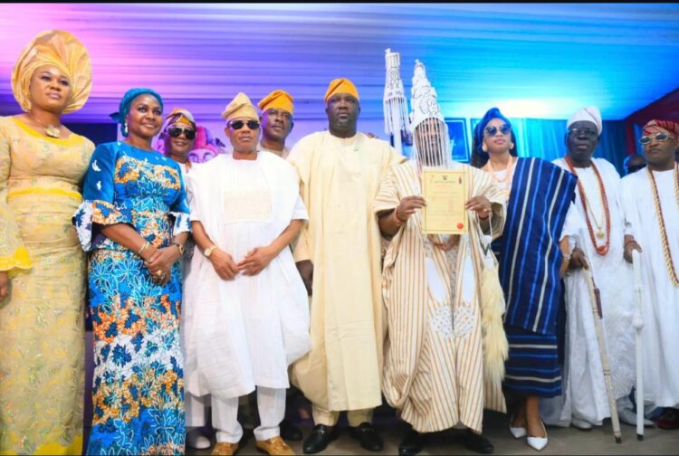 Oba of Amuwo Odofin installation